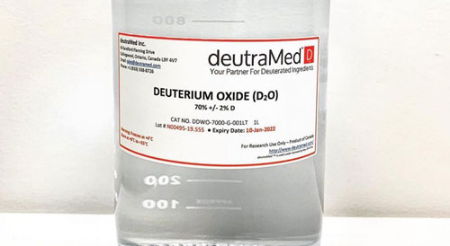 Deuterium Oxide deuterium product services by deutraMed 